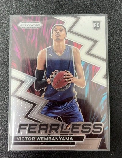 2023 Panini Prizm Draft Picks #1 Victor Wembanyama Fearless — front