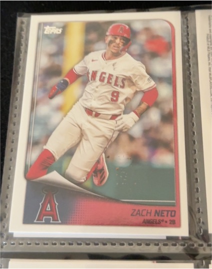 2025 Topps Flagship Collection #31 Zach Neto — front