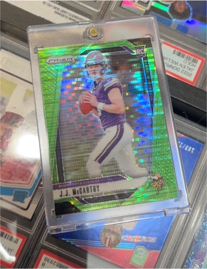 2023 Panini Prizm #RC J.J. McCarthy — front