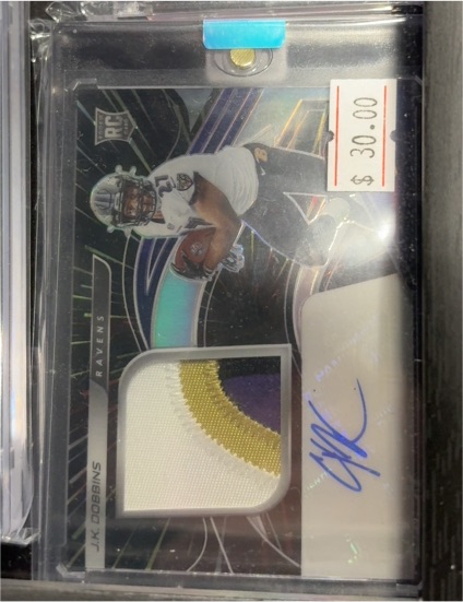 2020 Panini Spectra #212 J.K. Dobbins — front