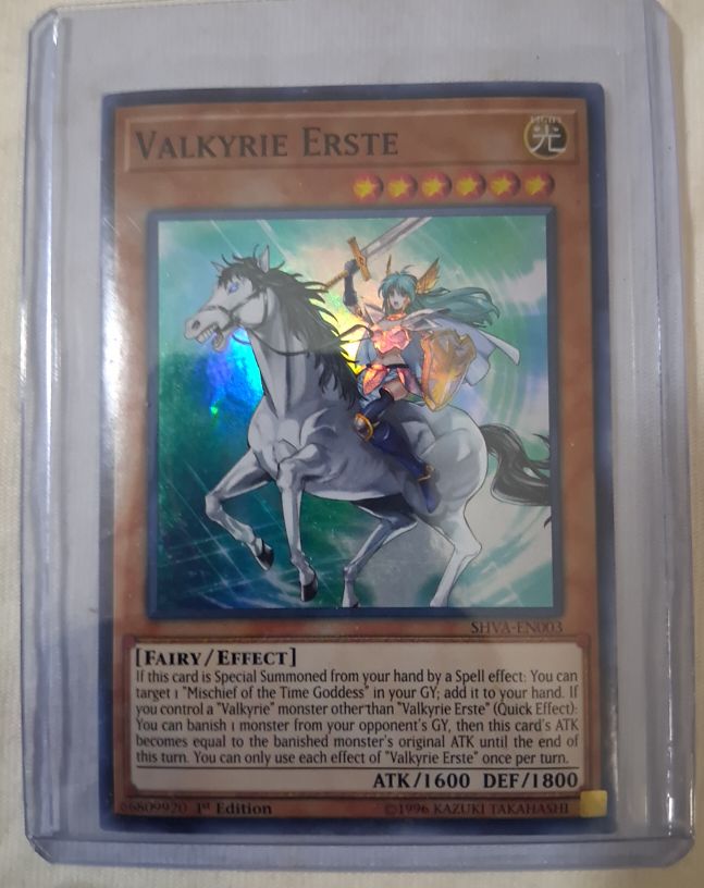Valkyrie Erste - Yugioh Shadows in Valhalla 1st Ed. - SHVA-EN003 — front