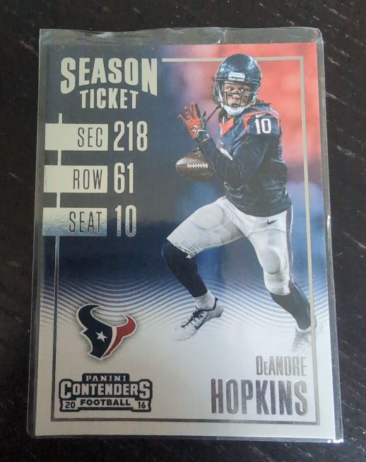 2016 Panini Contenders #90 DeAndre Hopkins — front