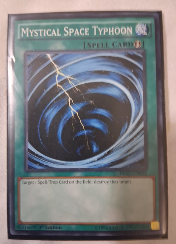 Yu-Gi-Oh! Mystical Space Typhoon HSRD-EN053 — front