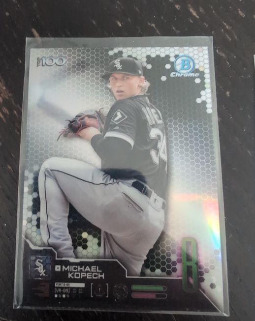 2019 Bowman Chrome Scouts Top 100 #BTP-8 Michael Kopech — front