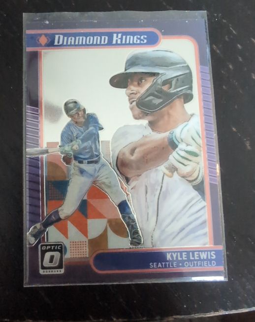 2021 Donruss Optic #13 Kyle Lewis Diamond Kings — front