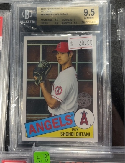 2020 Topps Update #85 Shohei Ohtani — front