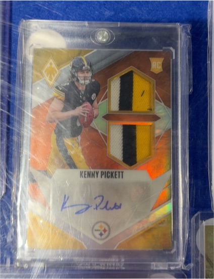 2022 Panini Phoenix Kenny Pickett Rookie Patch Auto #RJA-KP — front