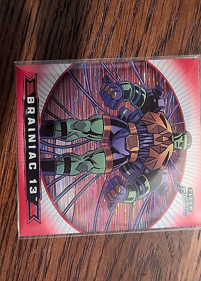 2025 Fleer Brilliants Superman #13 Brainiac 13 — front