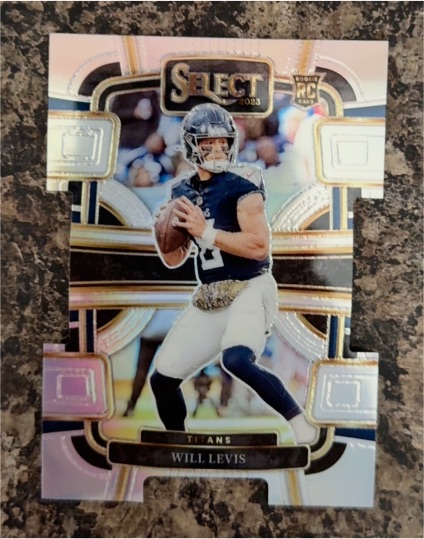 2023 Panini Select Concourse Die-Cut #96 Will Levis — front
