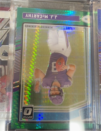 2024 Donruss Optic #235 J.J. McCarthy — front