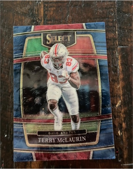 2022 Panini Select Draft Picks #83 Terry McLaurin — front