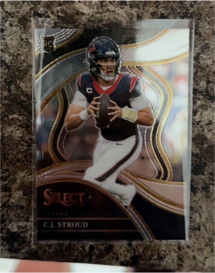 2023 Panini Select Club Level #289 C.J. Stroud RC — front
