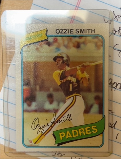 1980 Topps #393 Ozzie Smith — front