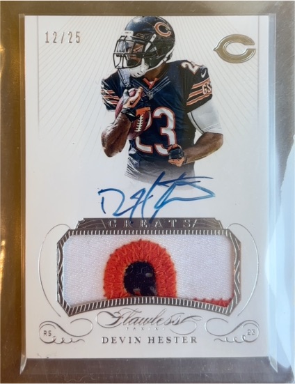 2015 Panini Flawless Greats #23 Devin Hester — front