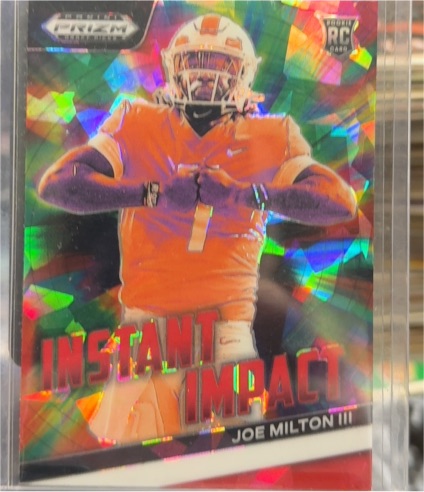2024 Panini Prizm Draft Picks Instant Impact #II-JM Joe Milton III — front