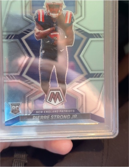 2022 Panini Mosaic #323 Pierre Strong Jr. — front