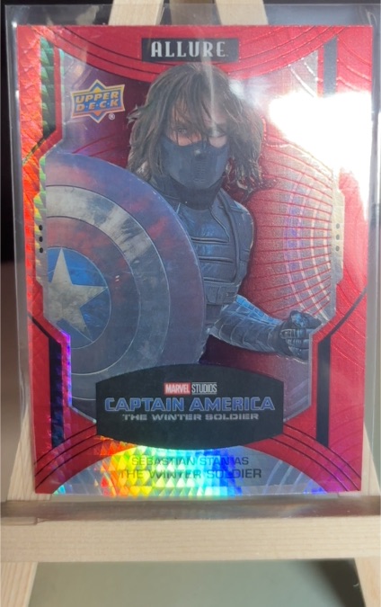 2022 Upper Deck Marvel Allure #138 Sebastian Stan as Winter Soldier — front