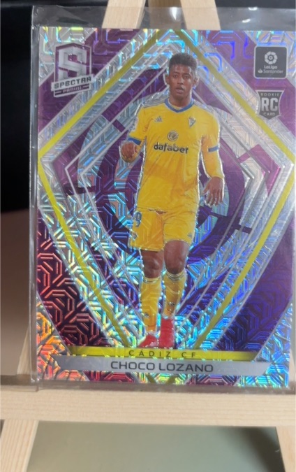 2020-21 Panini Spectra La Liga #10 Choco Lozano — front