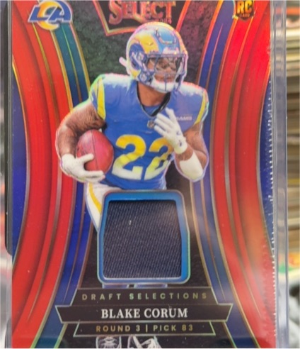 2024 Panini Select Draft Selections #DSM-BCM Blake Corum — front