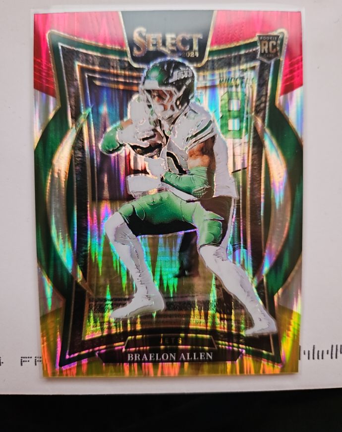 2024 Panini Select #10 Braelon Allen — front