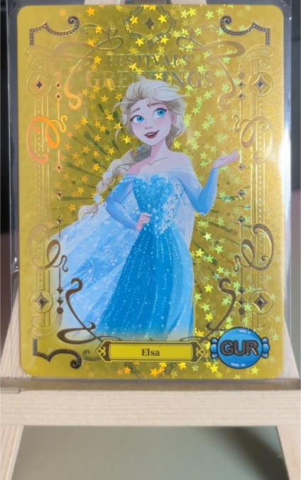 2024 Kakawow Disney Festivals Greetings #HLDJ-IG-17 Elsa — front