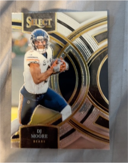 2023 Panini Select Premier Level #159 DJ Moore — front
