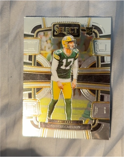 2023 Panini Select #36 Anders Carlson — front