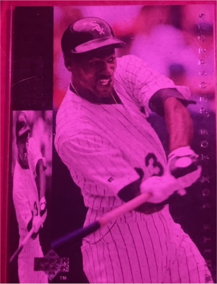 1994 Upper Deck Michael Jordan White Sox Top Prospects #MJ23 Frank Thomas — front