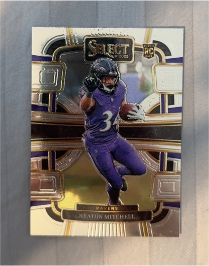 2023 Panini Select #10 Keaton Mitchell — front