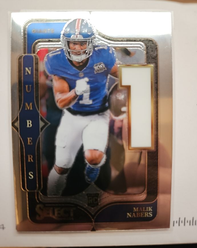 2024 Panini Select #5 Malik Nabers — front