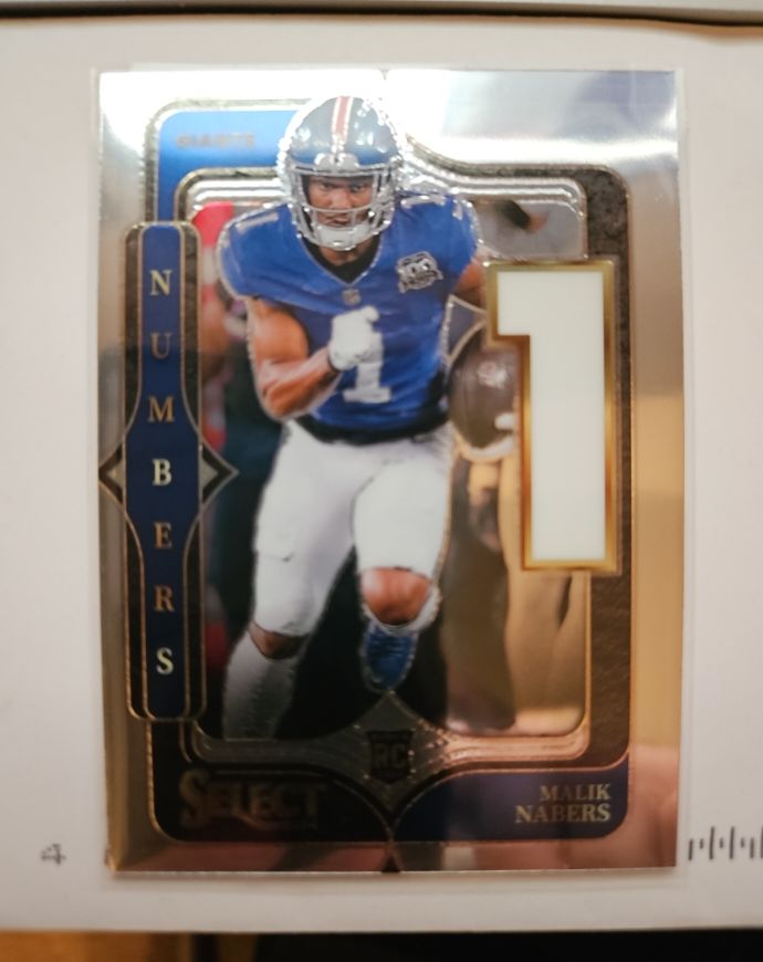 2024 Panini Select #5 Malik Nabers — front