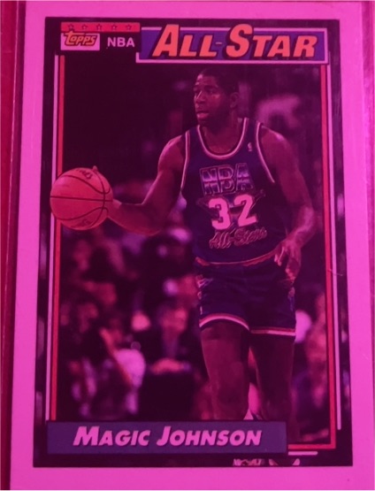 1992-93 Topps #126 Magic Johnson — front