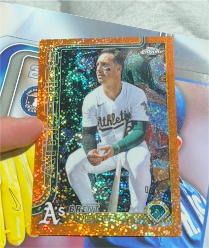 2025 Topps Chrome #54 Brent Rooker — front