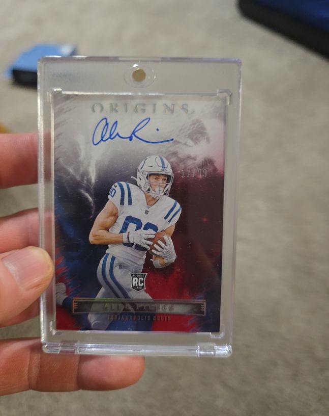 2022 Panini Origins #RAU-API Alec Pierce — front