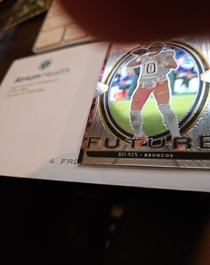 2024 Panini Select Concourse Silver Prizm Die Cut #30 Bo Nix — front
