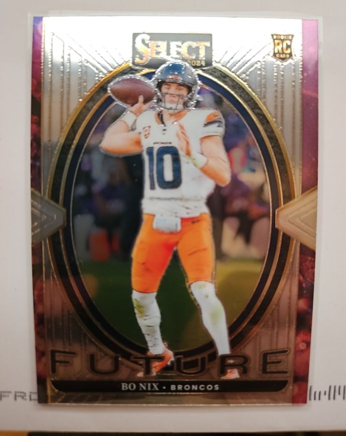 2024 Panini Select #7 Bo Nix — front