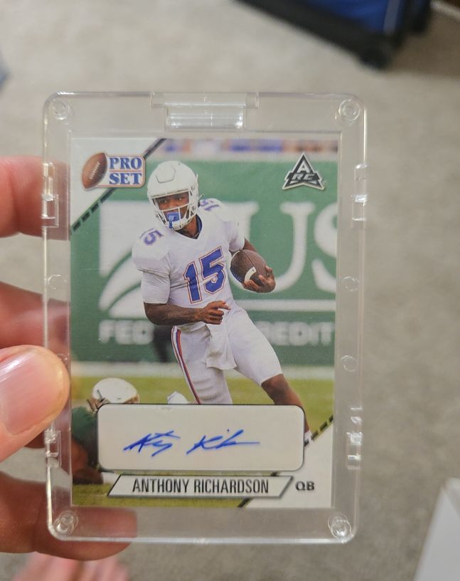 2021 Pro Set #Anthony Richardson — front