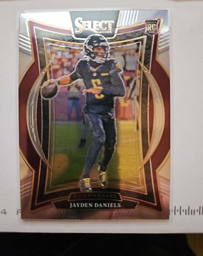 2024 Panini Select #26 Jayden Daniels — front