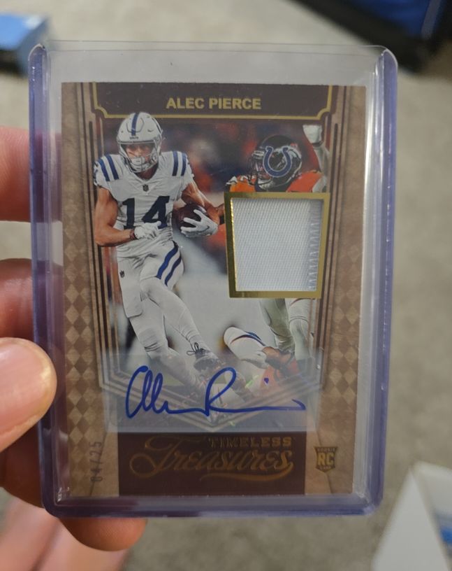 2022 Panini Chronicles Timeless Treasures #TT-AIP Alec Pierce — front
