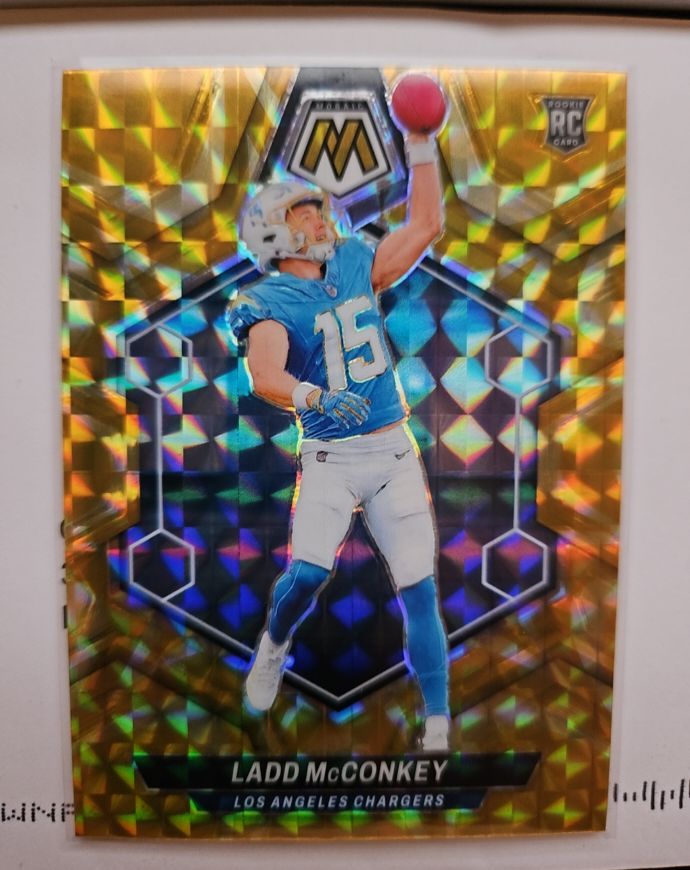 2024 Panini Mosaic #334 Ladd McConkey — front