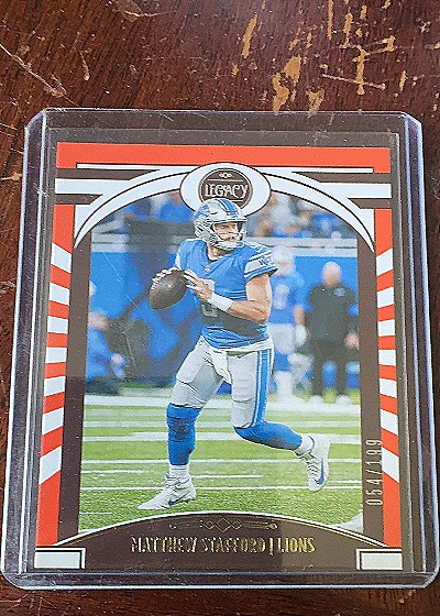 2022 Panini Legacy #54 Matthew Stafford — front