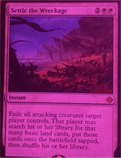 2020 Magic: The Gathering #Settle the Wreckage — front