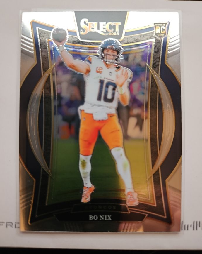 2024 Panini Select #30 Bo Nix — front