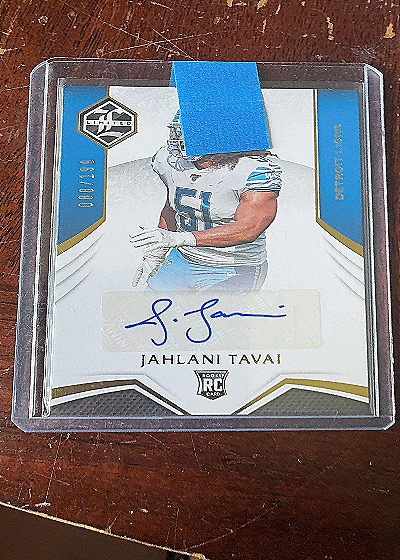 2021 Panini Phoenix #06 Jahlani Tavai — front
