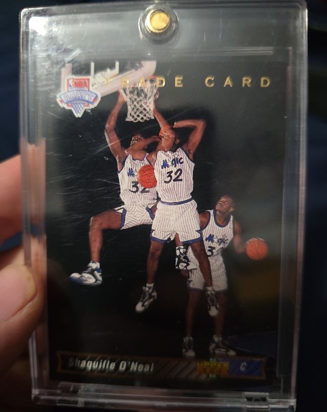 1992 Upper Deck #1b Shaquille O'Neal — front