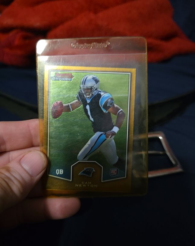 2011 Bowman Chrome Rookie #BCR-3 Cam Newton — front
