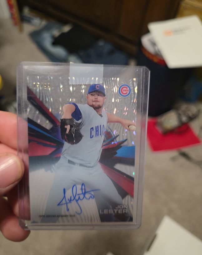 2024 Topps Pristine #PA-JL Jon Lester — front