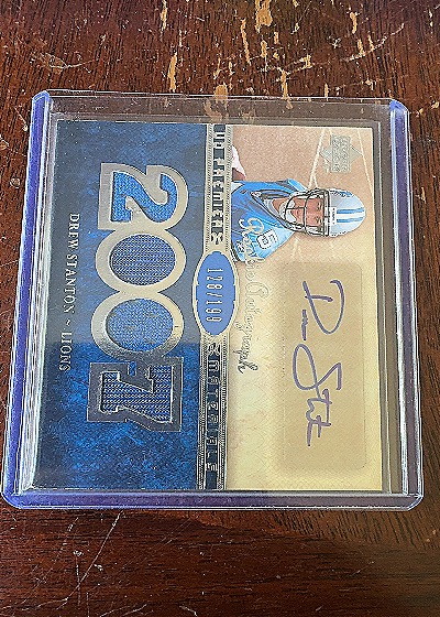 2007 Upper Deck Premier #109 Drew Stanton — front