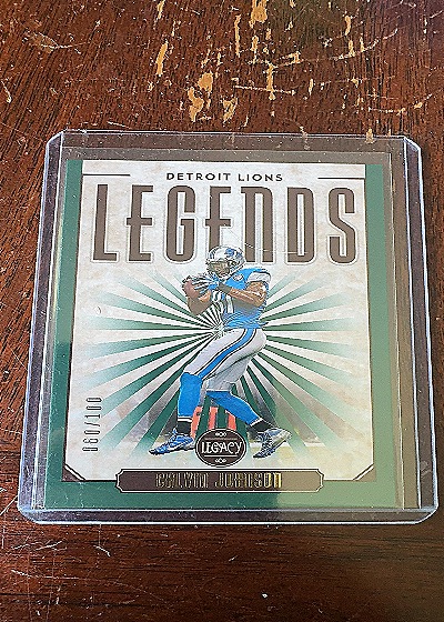 2020 Panini Legacy Legends #107 Calvin Johnson — front