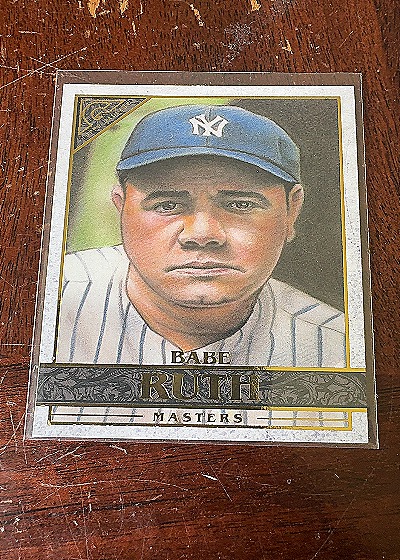 2020 Topps Gallery #173 Babe Ruth — front